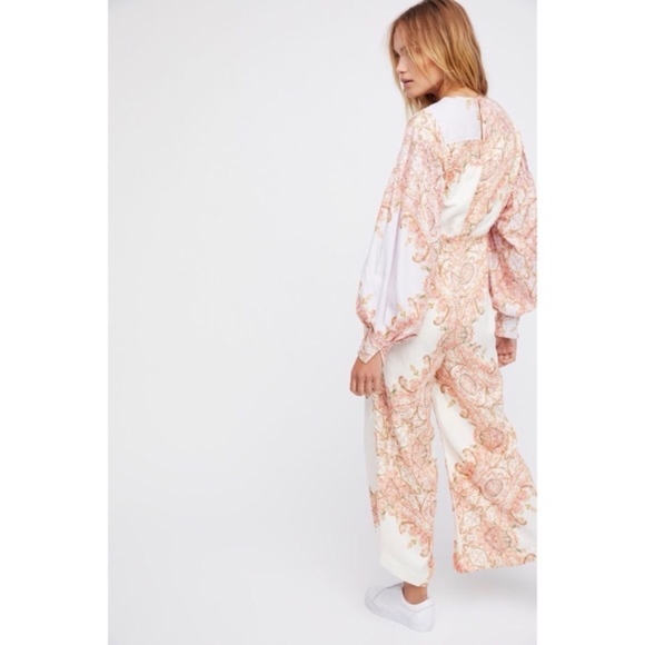 Free People Blooming Fields Jumpsuit - Picture 3 of 4